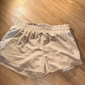 Women's Tan Athletic Shorts